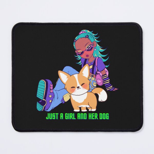 Item preview, Just A Girl And Her Dog designed and sold by cerberusek.