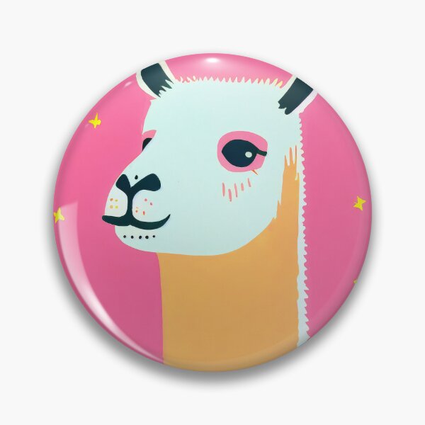 Item preview, Celestial Llama Retro Poster Pink Space Adventure designed and sold by PinkNomad.