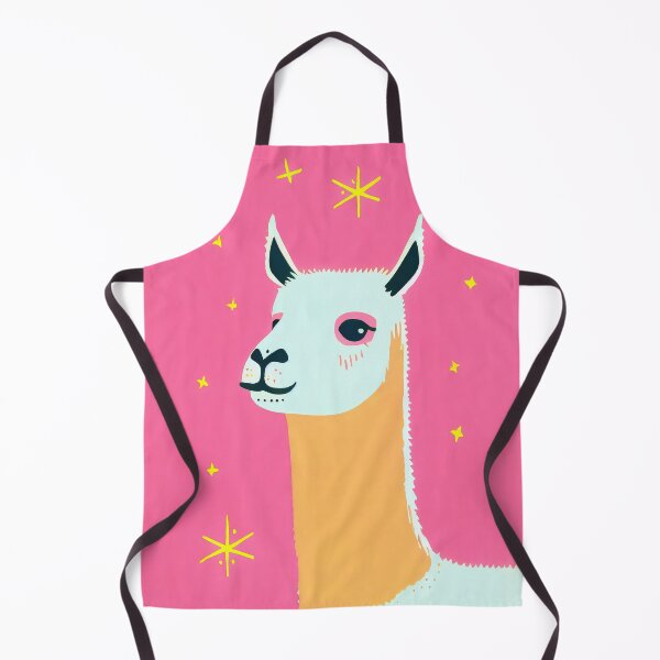 Item preview, Celestial Llama Retro Poster Pink Space Adventure designed and sold by PinkNomad.