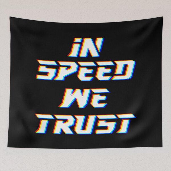Item preview, IN SPEED WE TRUST - GLITCH designed and sold by CUTOCARS-SHOP.