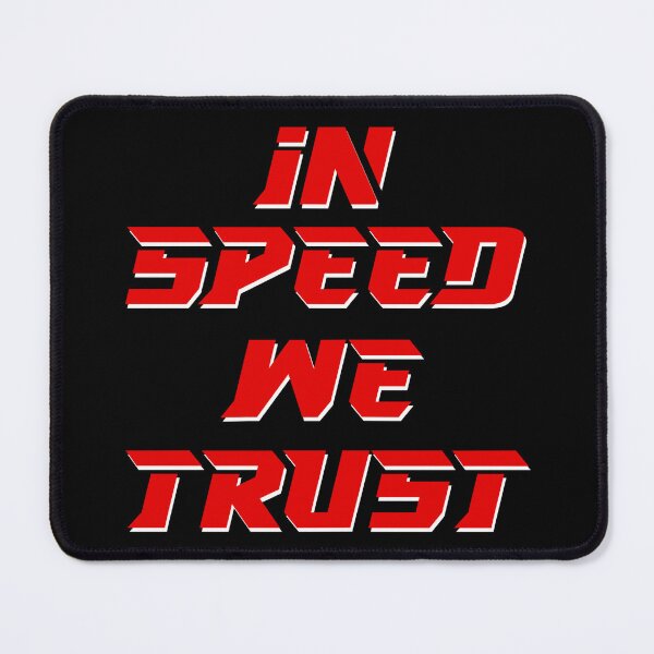 Item preview, IN SPEED WE TRUST designed and sold by CUTOCARS-SHOP.