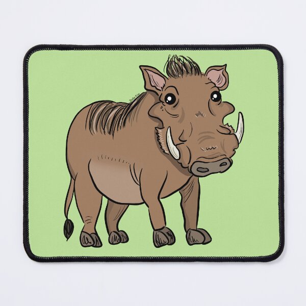 Item preview, Happy warthog designed and sold by doodletokki.