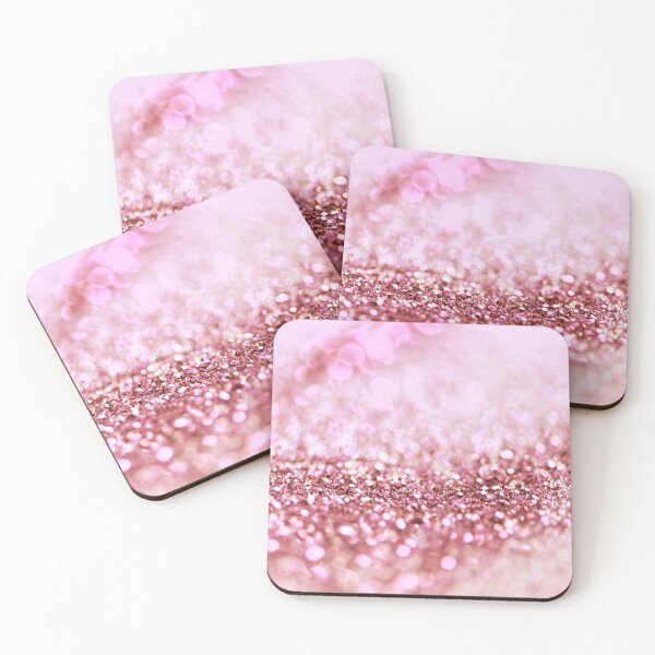 Item preview, Mermaid Rose Gold Blush Faux Glitter designed and sold by MysticMarble.