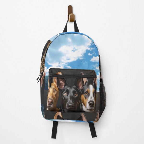 Item preview, Five funny curious dogs looking peeping staring peeking standing on in inside out of through window view designed and sold by zand-n-zive.