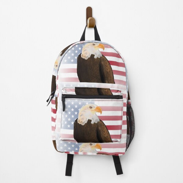 Item preview, Eagle with Faded American Flag designed and sold by m2inspiration.