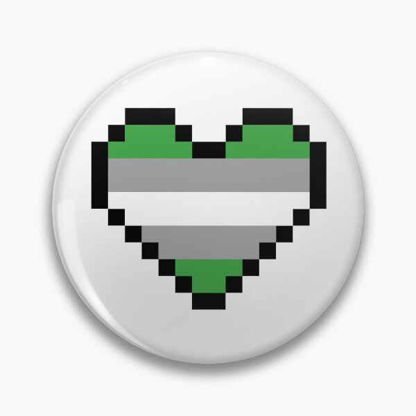 Item preview, Heart flag from Grisromántica / Grayromantic community pixel art white background designed and sold by Axel-Speed.