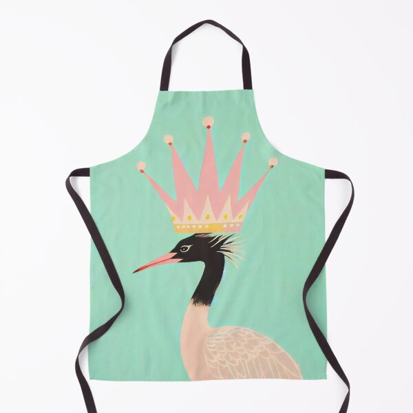 Item preview, Flamingo Retro Poster Boho Feather Crown Majesty designed and sold by PinkNomad.