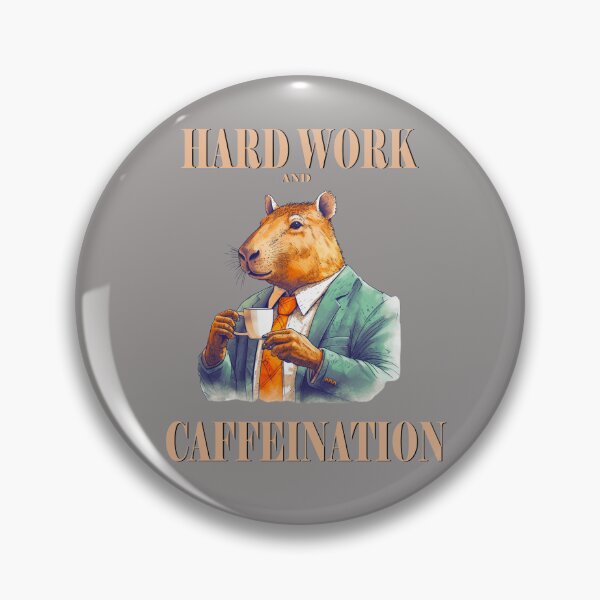 Artikelvorschau, Kaffee Capybara entworfen und verkauft von Capybearable.