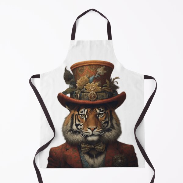 Item preview, tiger with hat and suit designed and sold by DreamscapePixel.