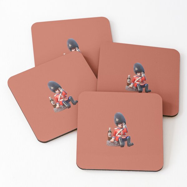 Item preview, 3D Cartoon Drunk British Guard designed and sold by Digital-Livvy.
