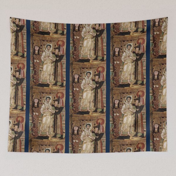 Item preview, Egyptian Greco-Roman Period funerary shroud, showing Anubis, Osiris and the deceased designed and sold by thienkhai6.