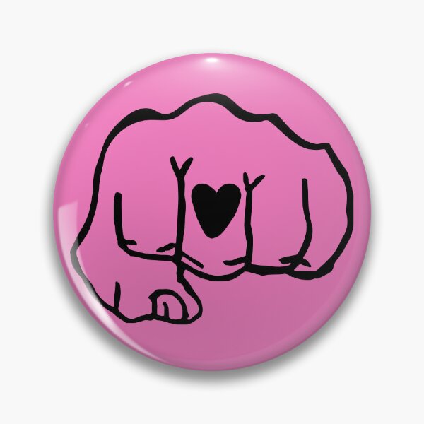 Item preview, Copy of YB Black Heart Fist designed and sold by sarascoprox.