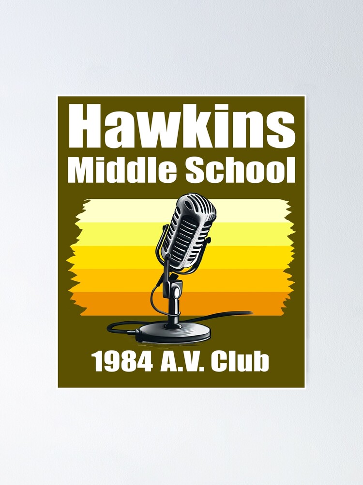 Accessories  Stranger Things Hawkins Middle School Av Club 1984