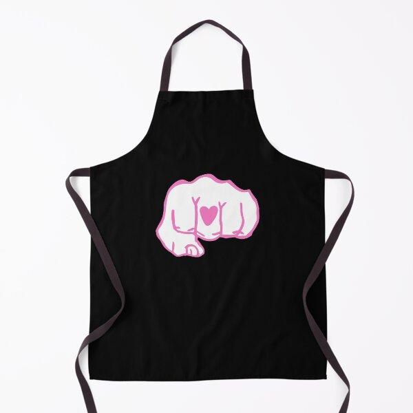 Item preview, YB Black Heart Fist (PINK) designed and sold by sarascoprox.