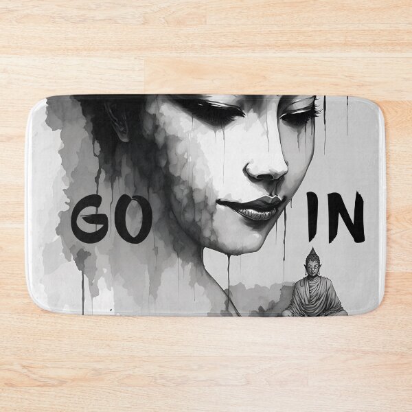 Item preview, Go in Zen quote designed and sold by ZenStickConcept.