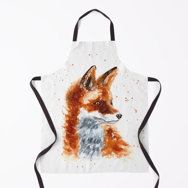 Item preview, Fox - Loose Watercolour Art designed and sold by DinkyBeavers.