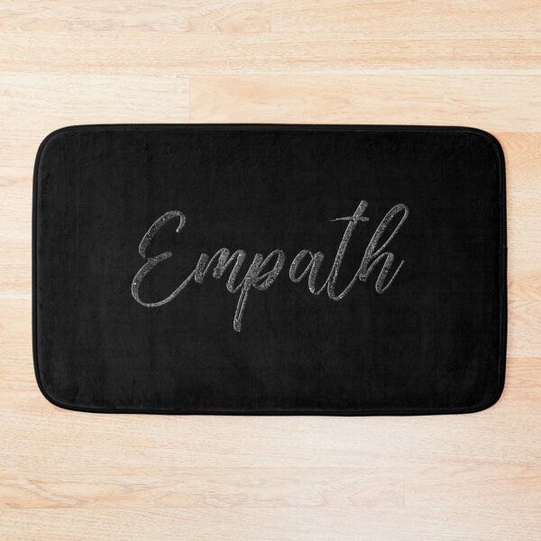 Item preview, Empath Black Glitter Script designed and sold by TeeGals.