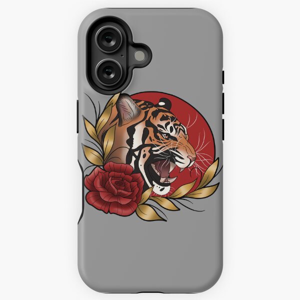 Aperçu de l'œuvre Tigre néo-traditionnel créée et vendue par Xyluxus.