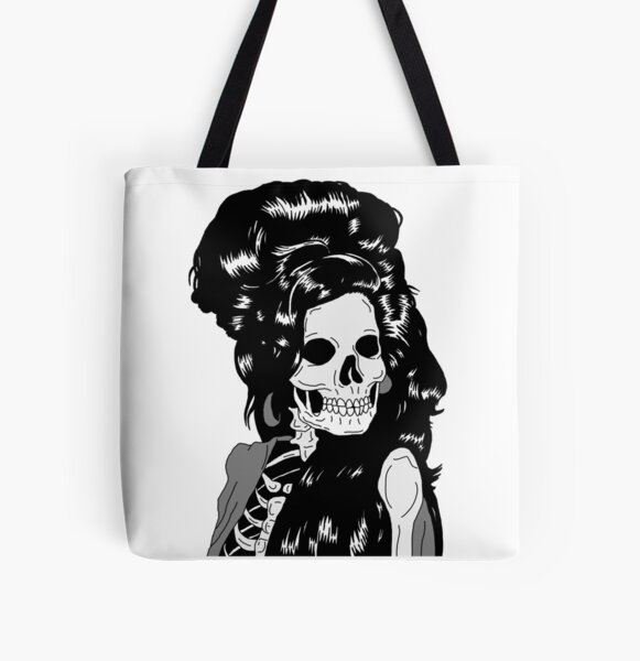 Amy Winehouse Black Paisley Bag