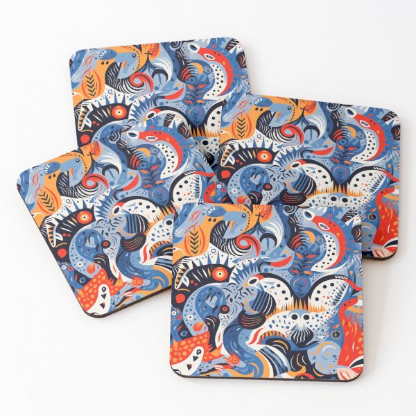 Item preview, Animal zoo pattern designed and sold by JohnPsyche.