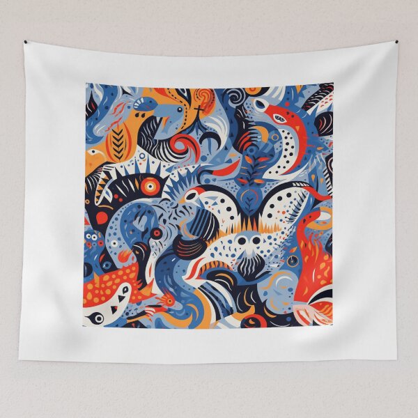 Item preview, Animal zoo pattern designed and sold by JohnPsyche.