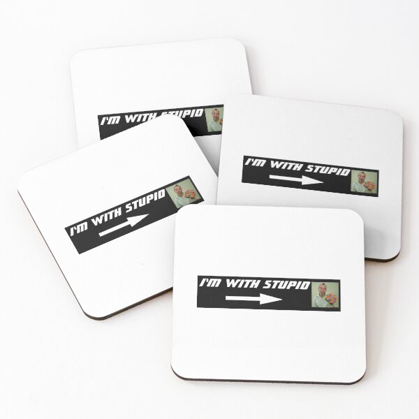 Item preview, i'm with stupid designed and sold by adhdsurvivor.