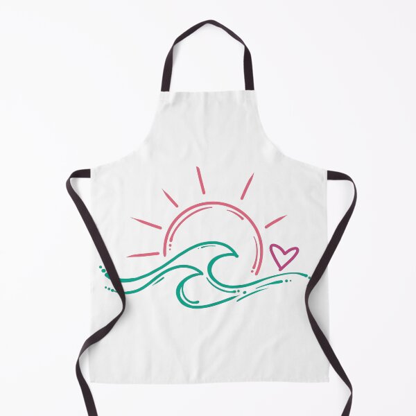 Item preview, Sun Wave Heart designed and sold by CuteTattoo.