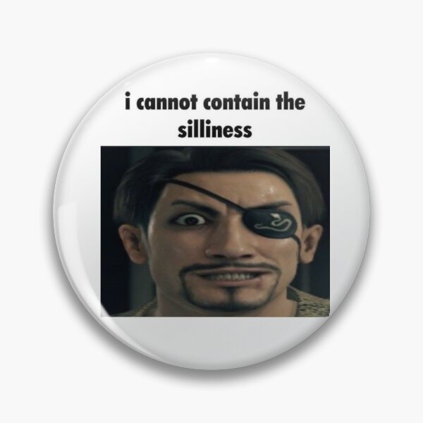 Item preview, Majima Cannot Contain His Silliness  designed and sold by MerikuroCreates.