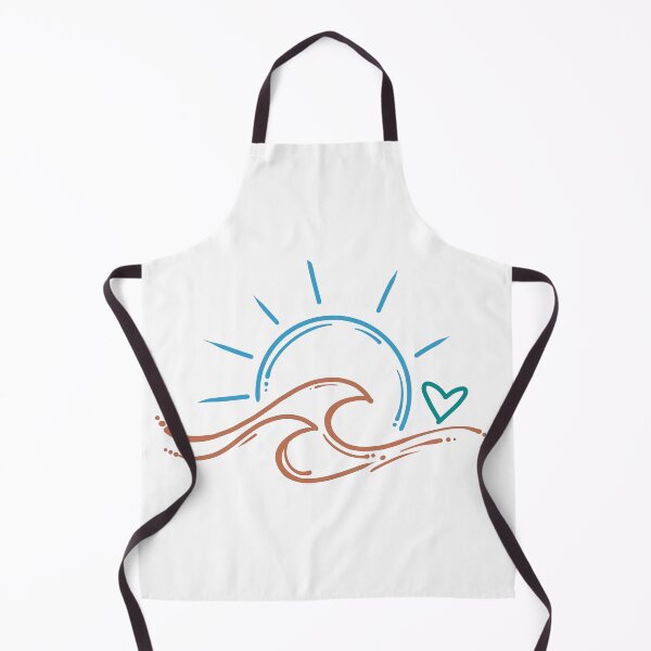 Item preview, Sun Wave Heart designed and sold by CuteTattoo.