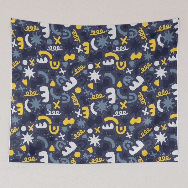 Item preview, A Squiggly Word  -  Mustard Variation designed and sold by MCanvasworks.
