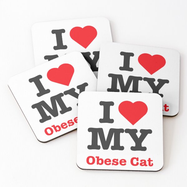 Item preview, Yo corazón mi gato obeso designed and sold by erikteutsch.