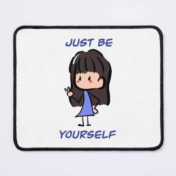 Item preview, Custom chibi character with phrase designed and sold by Pinkaddict.