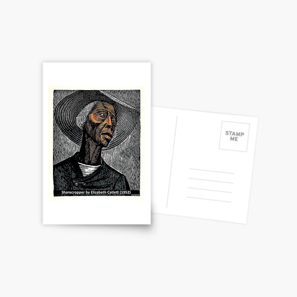 Item preview, Sharecropper by Elizabeth Catlett (1952) designed and sold by mturns57.