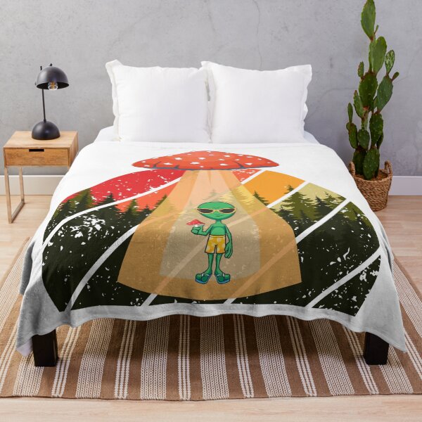 Item preview, Psychedelic Mushroom Trippy Alien Funny  designed and sold by BetOova.