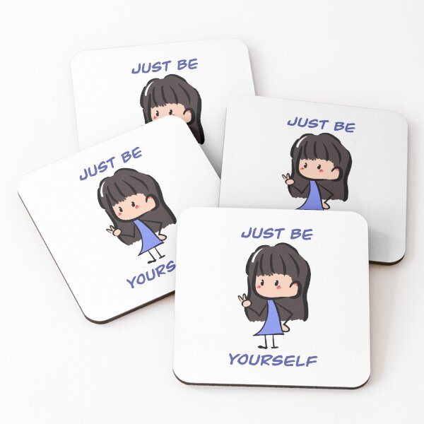 Item preview, Custom chibi character with phrase designed and sold by Pinkaddict.