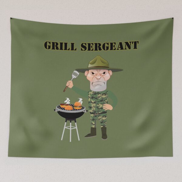 Item preview, Grill Sergeant designed and sold by SimpleSteve.