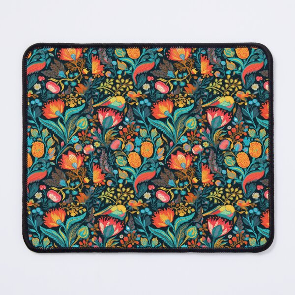 Item preview, Colorful boho flower art designed and sold by Earth Nature Creations.