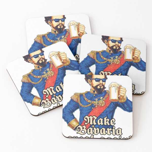 Item preview, Make Bavaria great again - blauer König Ludwig Bier  designed and sold by OlympiaBianchi.