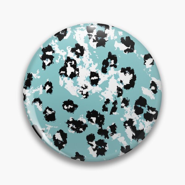 Item preview, Pale Blue / Turquoise Leopard Pattern designed and sold by SamJanner.
