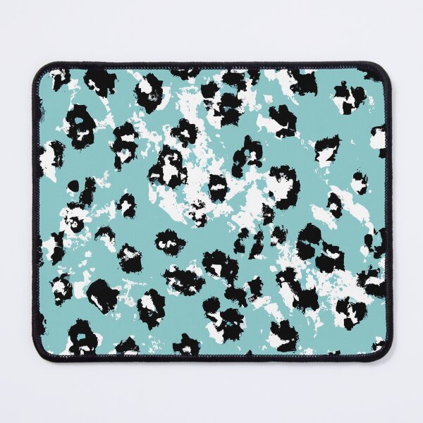 Item preview, Pale Blue / Turquoise Leopard Pattern designed and sold by SamJanner.