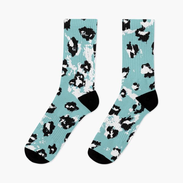 Item preview, Pale Blue / Turquoise Leopard Pattern designed and sold by SamJanner.