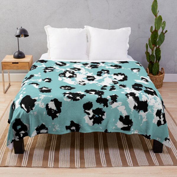 Item preview, Pale Blue / Turquoise Leopard Pattern designed and sold by SamJanner.