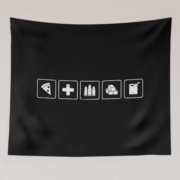 Item preview, Zombie Apocalypse Essentials - white designed and sold by CCCDesign.