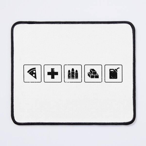 Item preview, Zombie Apocalypse Essentials - black designed and sold by CCCDesign.