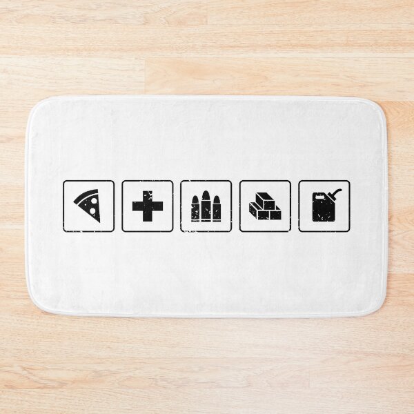 Item preview, Zombie Apocalypse Essentials - black designed and sold by CCCDesign.