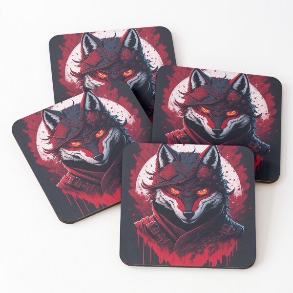 Item preview, The Sinister Charm: The Evil Magic Wolf Ninja designed and sold by With-Styleone.