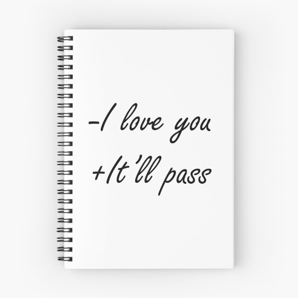 Item preview, i love you it'll pass designed and sold by sunkyuson.