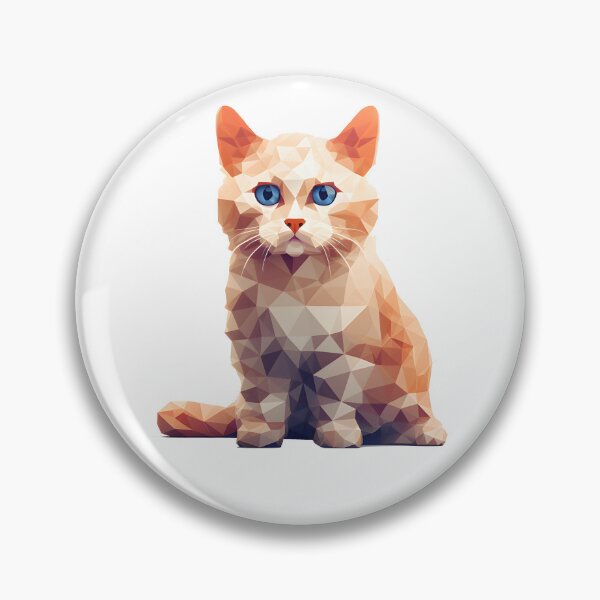 Item preview, Geometric Sweet Cat designed and sold by SAMIESS.