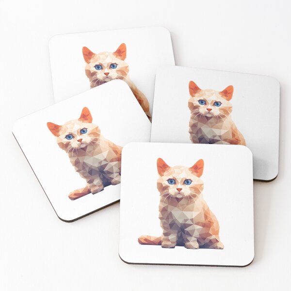Item preview, Geometric Sweet Cat designed and sold by SAMIESS.