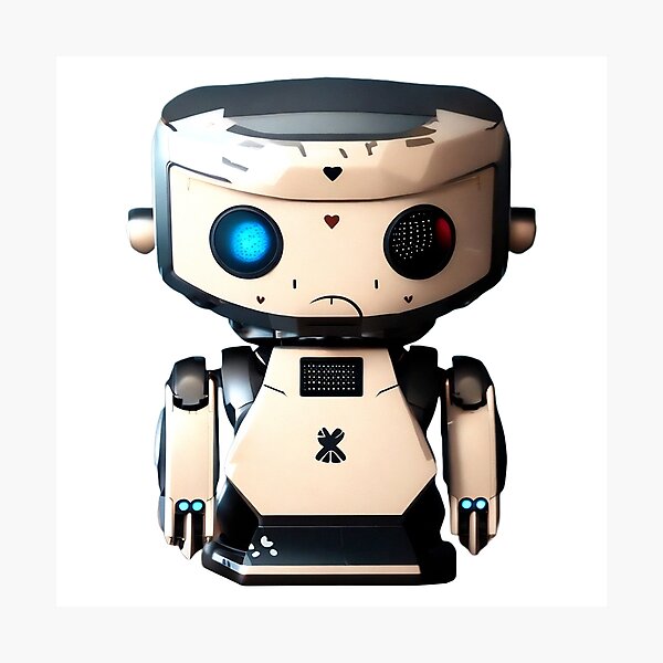 Item preview, Cute Robot 32 - Cool robot design designed and sold by SheepAttack.